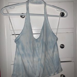 American Eagle Tie Dye halter top